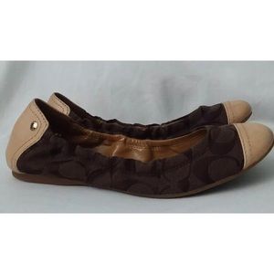Coach ballet flat